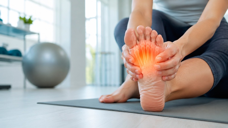 Paciente con dolor en el antepié compatible con metatarsalgia